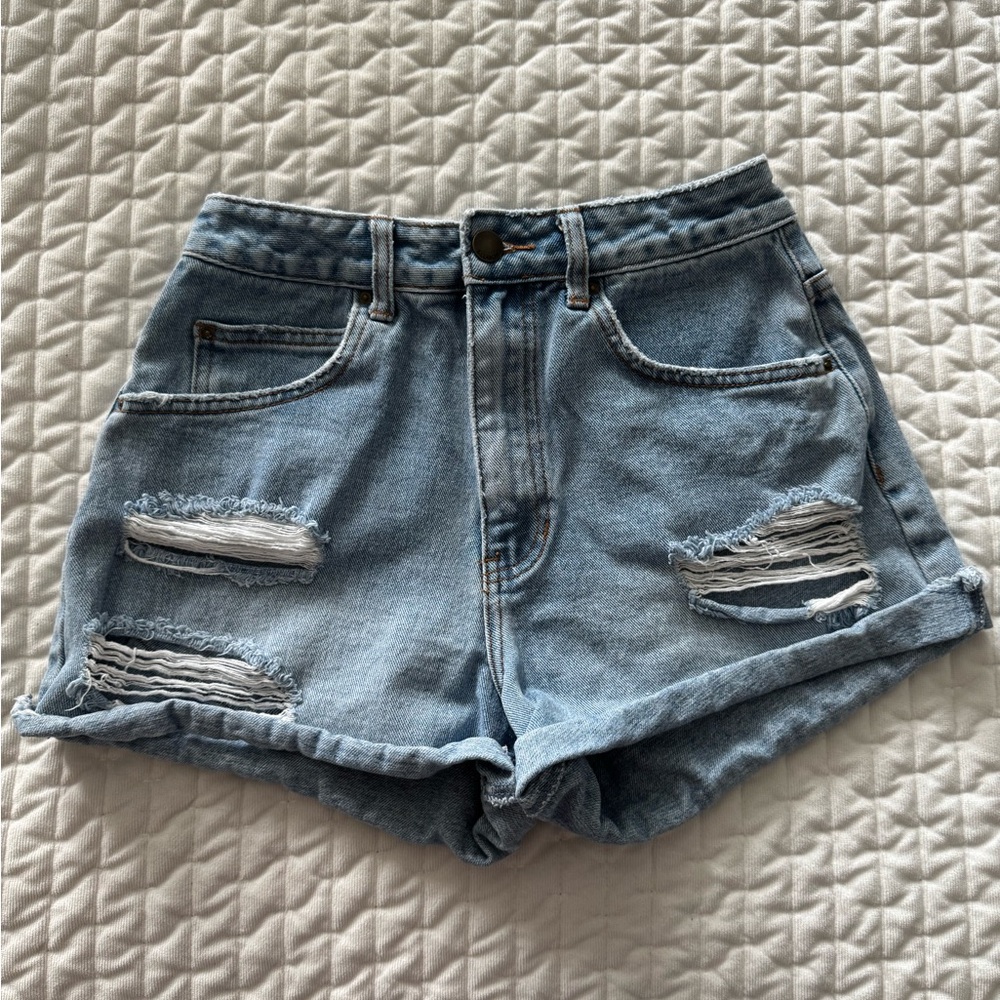 Billabong Light Blue Jean Shorts